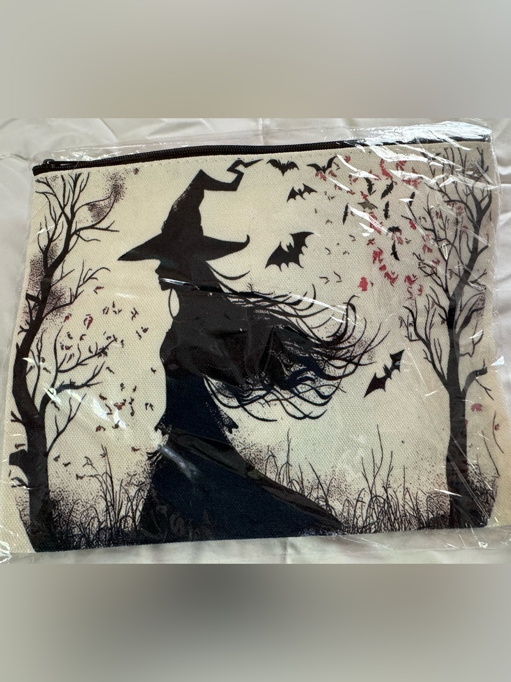 Halloween Zipper cosmetic Pouch-PICK ONE - Picture 4 of 6